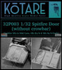 KOT32P003P 1:32 Kotare Spitfire Mk.Ia/II/Va/Vb Early Door without Crowbar (KOT kit)