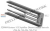 KOT32P007P 1:32 Kotare Spitfire Mk.Vb/Ib/IIb Seafire Mk.Ib 20mm Hispano Cannon Barrels & Fairings (KOT kit)