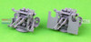MASSM200012 1:200 Master Model IJN Type 96 25mm Twin Mount Late with Le Prieur Sights (x4)