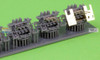 MASSM200014 1:200 Master Model IJN Type 96 25mm Triple Mount Late with Le Prieur Sights (x4)