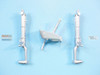 SAC24016 1:24 Scale Aircraft Conversions - P-47D Thunderbolt Landing Gear (TRP kit)