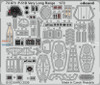 EDU73873 1:72 Eduard Color PE - P-51D Mustang Long Range Detail Set (ARM kit)
