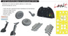 EDU644358 1:48 Eduard LookPlus - Spitfire Mk.IXe with Rounded Exhausts Detail Set (AFX kit)