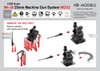 HSMU200091U 1:200 HS Models Mk.38 25mm Machine Gun System MOD2