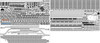 PONF27012FB 1:200 Pontos Model Detail Up Set - USS Yorktown CV-5 1942 with 20B Deck Blue Wood Deck (TRP/ILK kit)