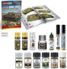 AMM7908 AMMO by Mig Solutions Box Mini - WW2 4BO Green Vehicles Colors and Weathering System