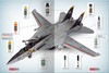 AMM7739 AMMO by Mig Solutions Box - USAF / US Navy Grey Aircraft Colors and Weathering System