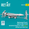 RESRSF320090F 1:32 ResKit Red Jerseys Figure Set with AERO 21A (MHU-19A/M) with AIM-54C Phoenix for F-14B/D - Scene 1