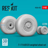 RESRS480553 1:48 ResKit F-111A F-111B F-111C F-111D Aardvark Weighted Wheels Set
