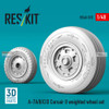 RESRS480570 1:48 ResKit A-7A A-7B A-7C A-7D Corsair II Weighted Wheels Set