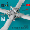 RESRSU480647U 1:48 ResKit UH-60A MH-60L Blackhawk Tail Rotor (ICM kit)