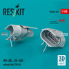 RESRSU480648U 1:48 ResKit UH-60A MH-60L Blackhawk Exhaust Set (ICM kit)