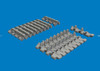 EDU635066 1:35 Eduard Brassin Tiger I Early Workable Track Set (TAM kit)