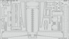 EDU72758 1:72 Eduard PE - Ju290A-5 Cargo Ramp (REV kit)