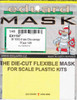 EDUEX1197 1:48 Eduard Mask - Bf109G-6 Late Erla Canopy TFACE (TAM kit)