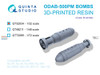 QTSQT32034 1:32 Quinta Studio ODAB-500M Bomb Set