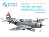 QTSQD48704R 1:48 Quinta Studio 3D Decal - TBD-1 Devastator (HBS kit)