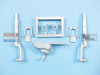 SAC32203 1:32 Scale Aircraft Conversions P-51B P-51C Mustang Landing Gear (EDU kit)