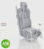 ASKA48111 1:48 ASK/Art Scale Aces II Ejection Seat Set without Seatbelts for F-16CM Falcon (GWH kit)