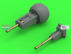 MASGM35103 1:35 Master Model Cromwell Mk.IV QF 75mm Gun Barrel & BESA Machine Gun Tips (TAM kit)