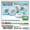 DEFDW30034 1:35 DEF Model Dorchester / Matador Sagged Wheel Set (AFV kit)