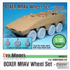 DEFDW35015 1:35 DEF Model Boxer MRAV Sagged Wheel Set (HBS kit) #DW35015