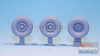 DEFDW35048 1:35 DEF Model Soviet Truck UAZ-469 Wheel Set-Sagged (TRP kit)