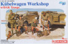 DML6338 1:35 Dragon Kubelwagen Workshop with DAK Troops