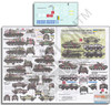 ECH356215 1:35 Echelon Ukrainian AFVs (Ukraine-Russia Crisi) Part 6: BRDM-2, BRDM-2RKhb, 2S3, BTR-70, BTR-80 & T-64B