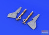 EDU632057 1:32 Eduard Brassin Fw 190 Bronze Undercarriage Legs / Landing Gear (REV kit)