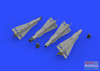 EDU632104 1:32 Eduard Brassin AIM-4G Falcon Missile Set