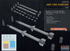 EDU632133 1:32 Eduard Brassin AIM-120C AMRAAM Missile Set