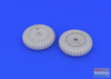 EDU648150 1:48 Eduard Fw 190 Wheels Late (EDU kit)
