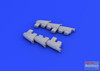 EDU648230 1:48 Eduard Hurricane Mk.I Exhaust Stacks (AFX kit)