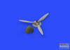 EDU648289 1:48 Eduard Bf 109F Propeller Early (EDU kit)
