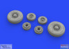 EDU648530 1:48 Eduard F-14D Tomcat Wheels (AMK kit)