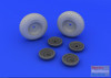 EDU672011 1:72 Eduard B-17G Flying Fortress Wheels (REV kit)
