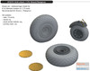 EDU672170 1:72 Eduard Brassin B-24 Liberator Wheels (HAS kit)