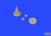 EDU672218 1:72 Eduard Brassin MiG-21 Fishbed FOD Cover Set (EDU kit)