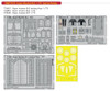 EDUBIG72152 1:72 Eduard BIG ED Super Mystere B.2 Super Detail Set (SPH kit)