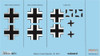 EDUD48040 1:48 Eduard Decals - Fw 190A-2 National Insignia