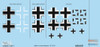 EDUD48041 1:48 Eduard Decals - Fw 190A-3 National Insignia