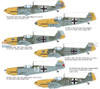 EDUD48062 1:48 Eduard Decals - Bf109E-4 ADLERANGRIFF: Experten