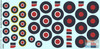 EDUD72010 1:72 Eduard Decals - Spitfire British WW2 Roundels Late