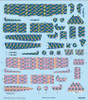 EDUD72025 1:72 Eduard Decals - Fokker D.VII 5 Color Lozenge