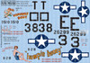 KSW172221 1:72 Kits-World Decals B-29 Superfortress 'Heavenly Body' & 'humpin honey'