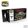 AMM7101 AMMO by Mig Paint Set - Late German Camouflages