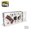 AMM7165 AMMO by Mig Paint Set - King Tiger Interior Colors