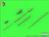 MASAM48121 1:48 Master Model Su-15 Flagon Pitot Tubes