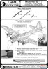 MASAM48138 1:48 Master Model - B-17 Flying Fortress Machine Gun Barrels Set